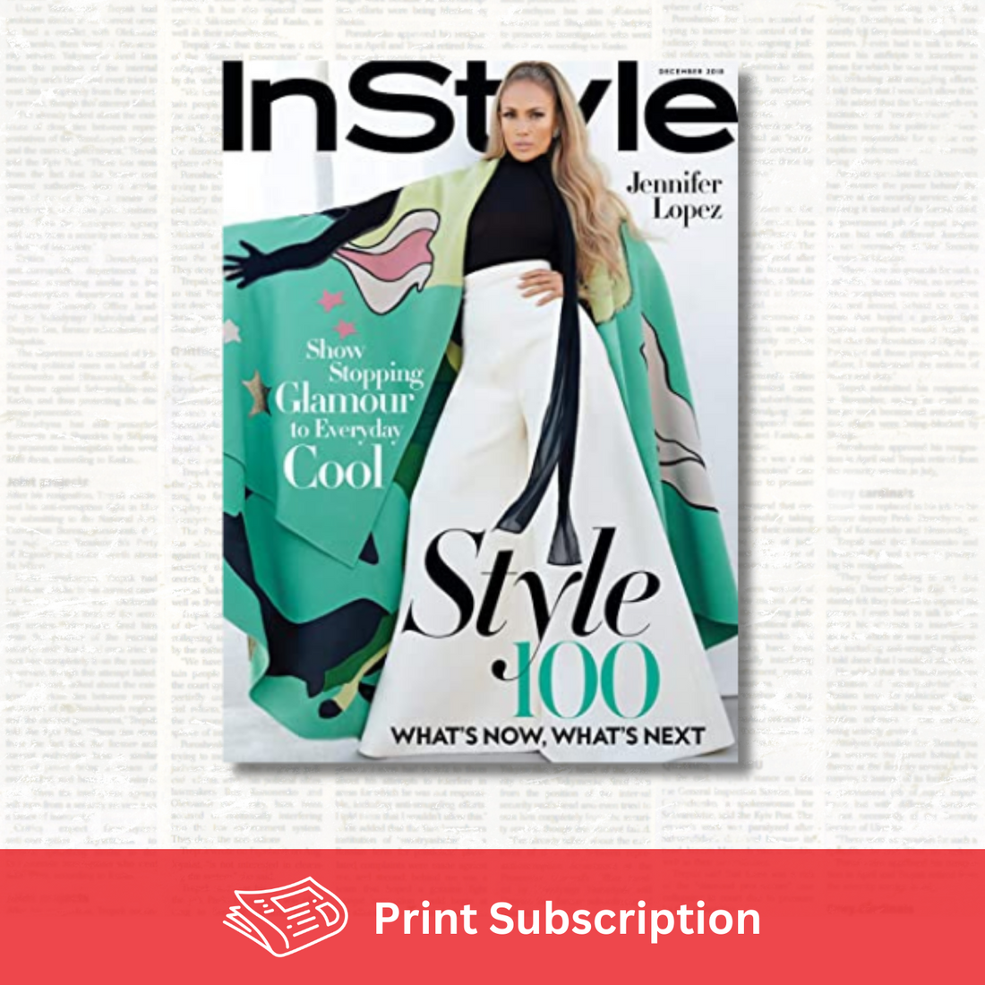 InStyle Magazine Subscription 1 - Year (12 Issues)