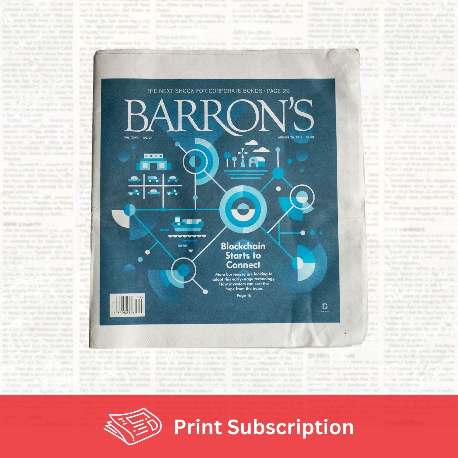 Barron’s Newspaper 1 Year Print