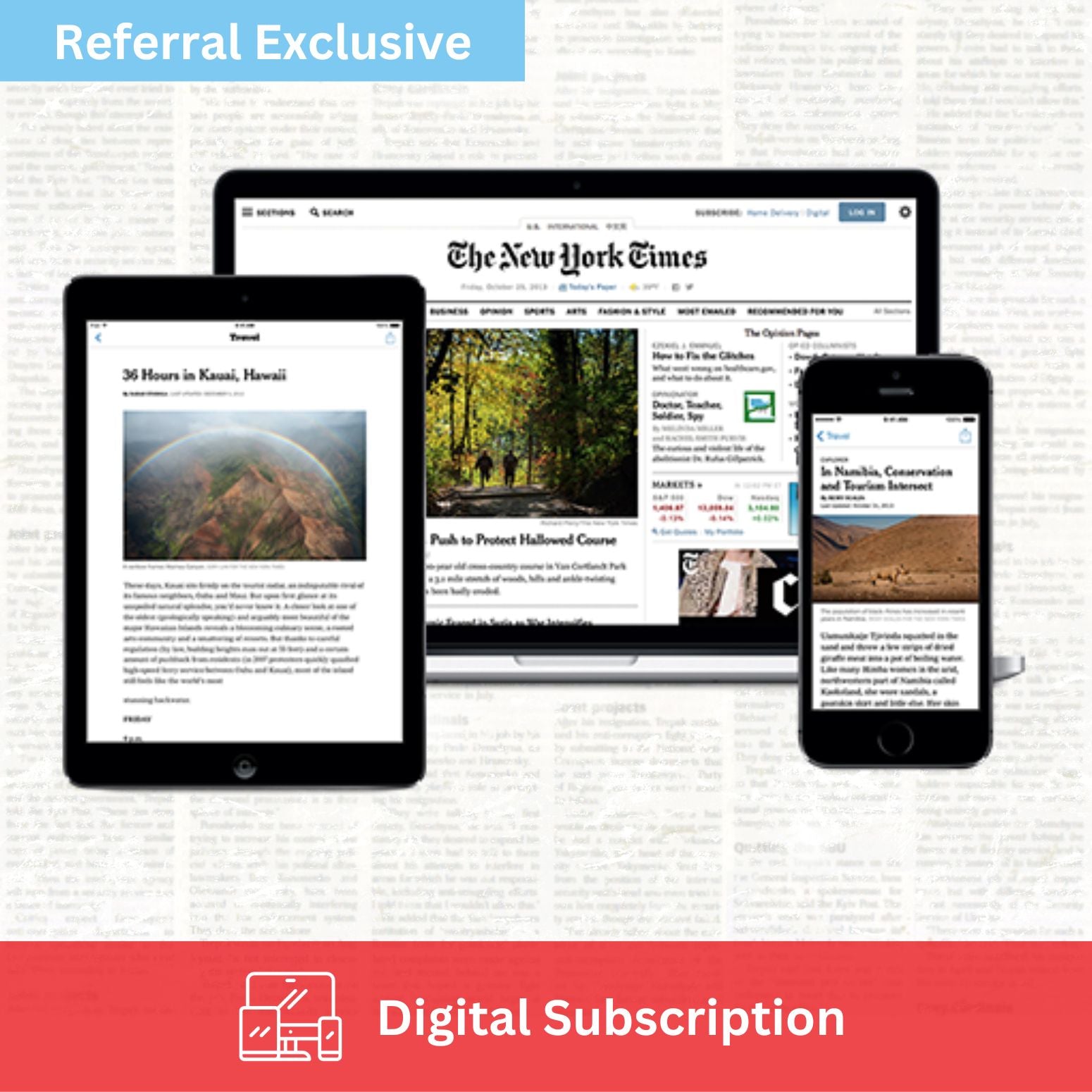 [referral] The New York Times [Annual Digital]