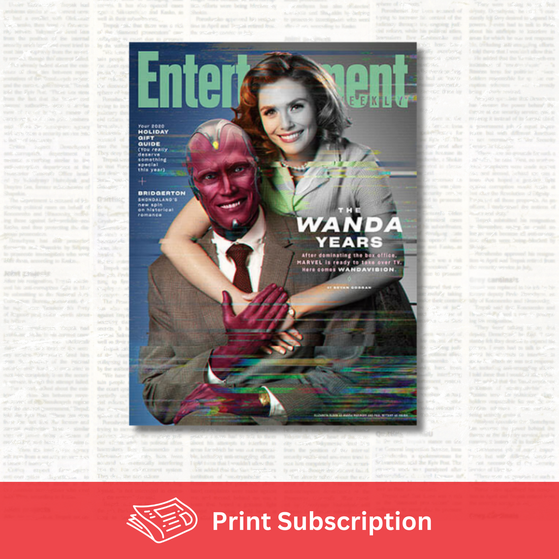Enterainment Weekly Magazine Subscription 1 - Year (22 Issues)