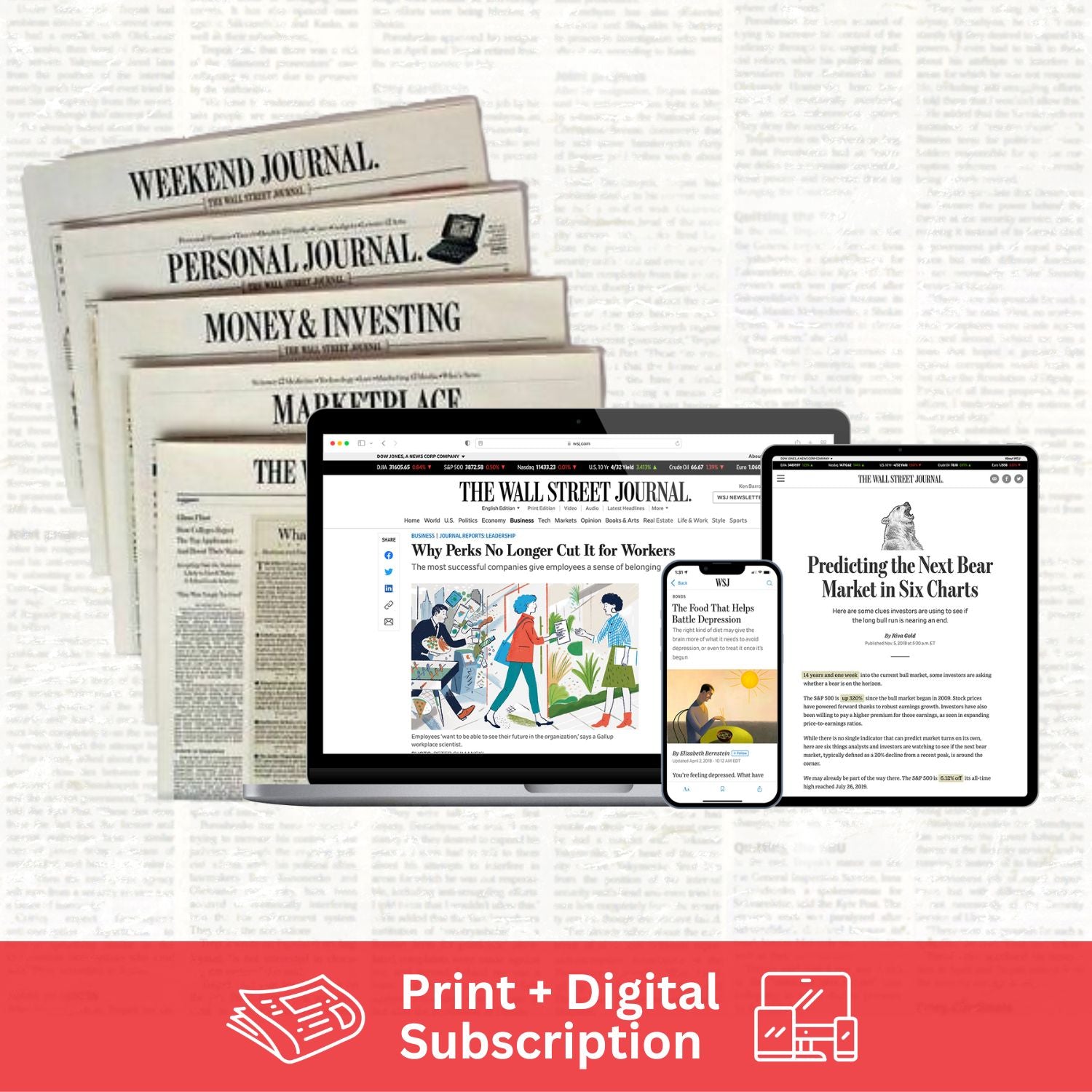 Wall Street Journal [1-Year WSJ Subscription Digital & Print]